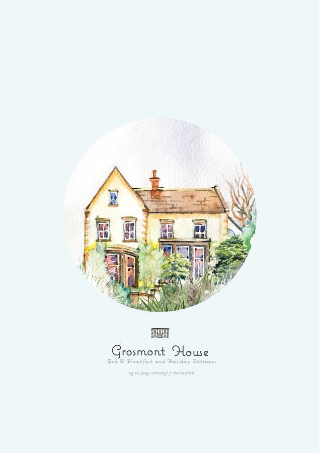 Grosmont House Bed & Breakfast Bagian luar foto